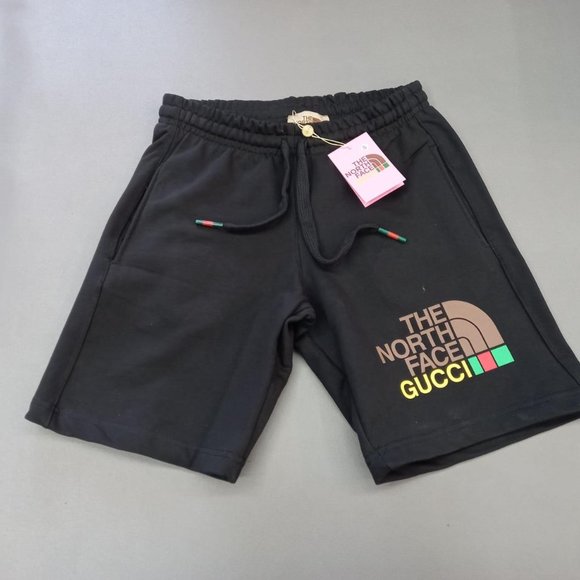 Black Color Gucci Men's Short Set